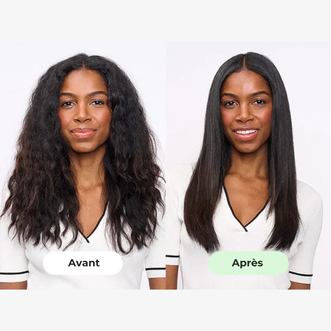 Steam Hair Straightening Brush for Smooth and Frizz-Reduced Styling