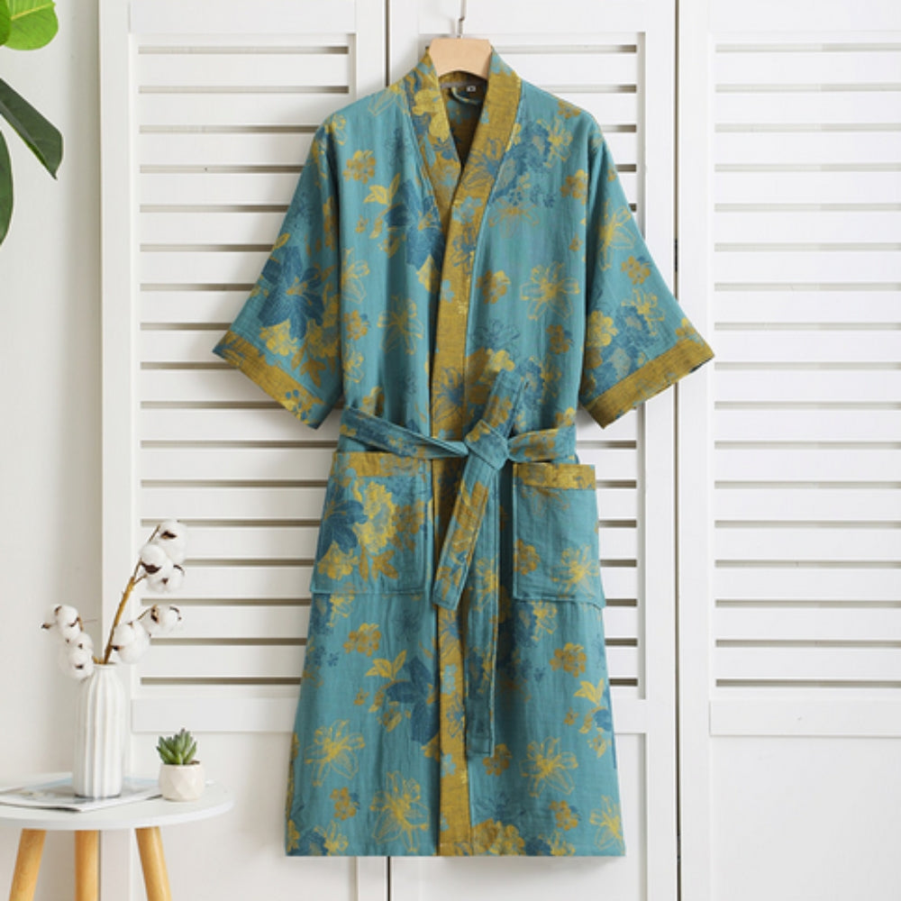 Rosewood Charm - Cotton Robe