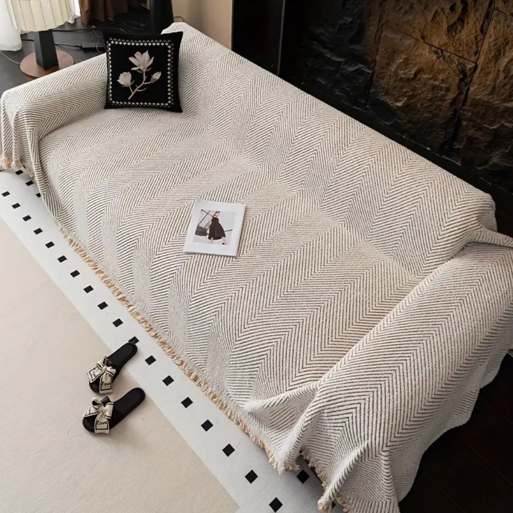 LumiWeave - Herringbone Sofa Cover