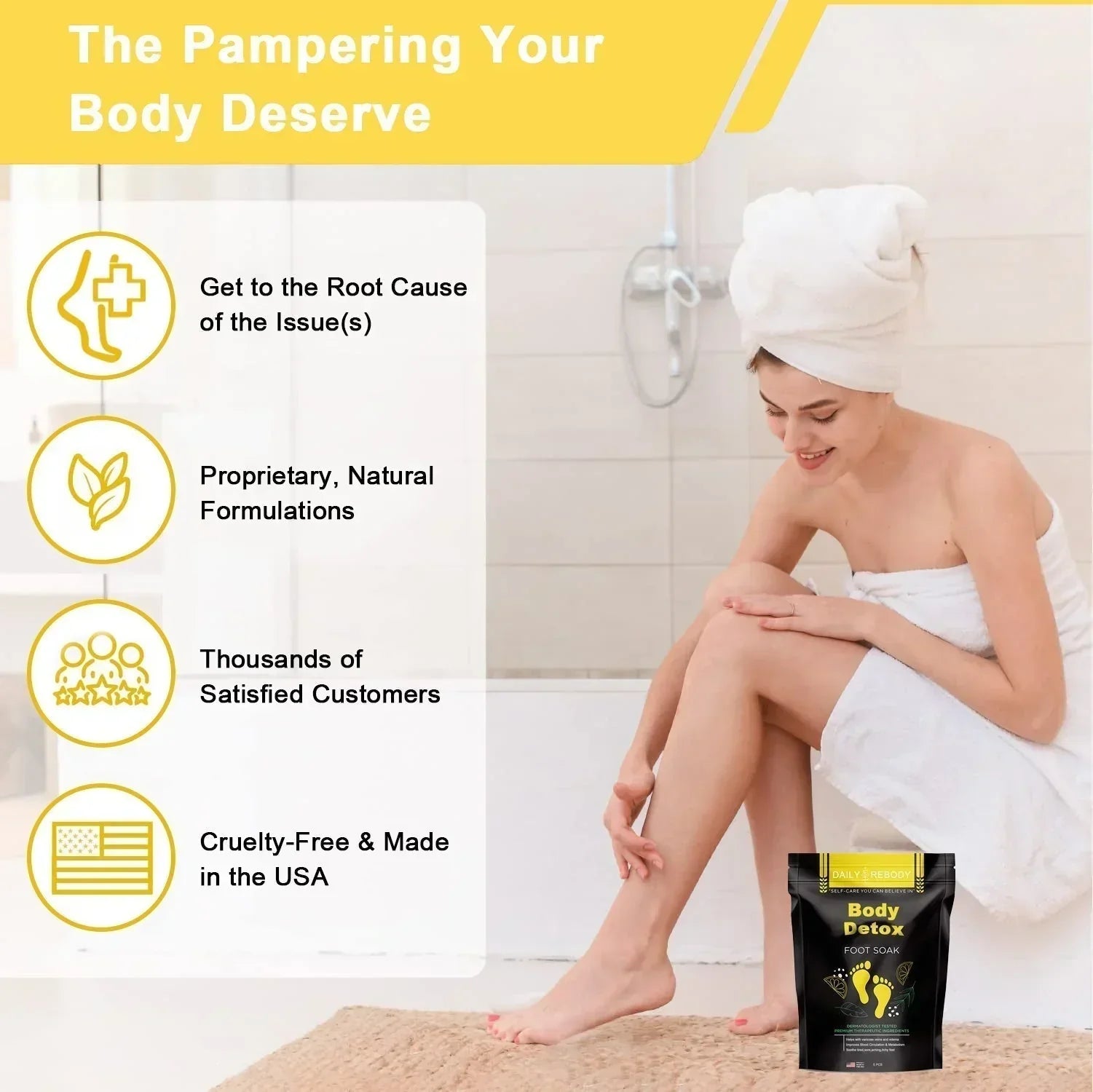 DetoxBoost - Relaxing Foot Soak for At-Home Care