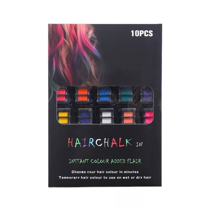 ColorPop – sada hřebenů s dočasnou křídou na vlasy