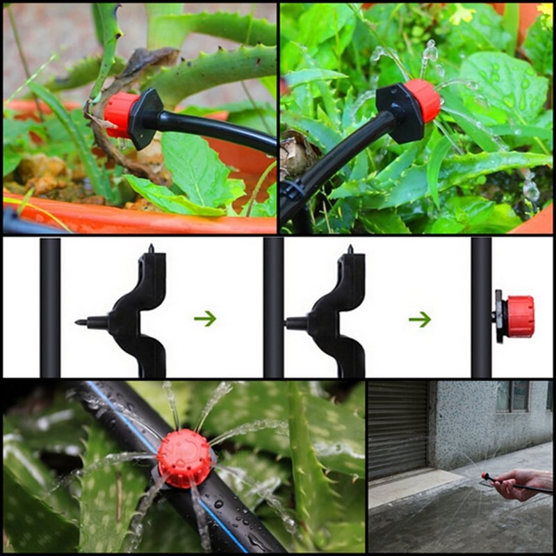 GrowFlow - Adjustable Drip Irrigation Drippers