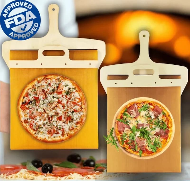 GlideSlice — Pizzabræt til servering