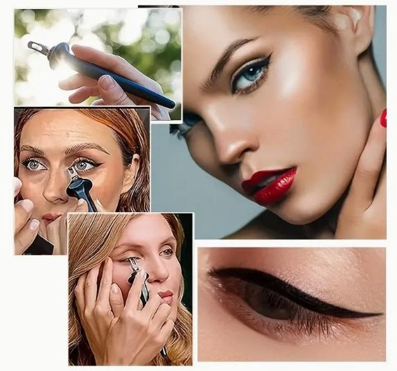 Heated Eyeliner Applicator Tool for Precise Eye Makeup