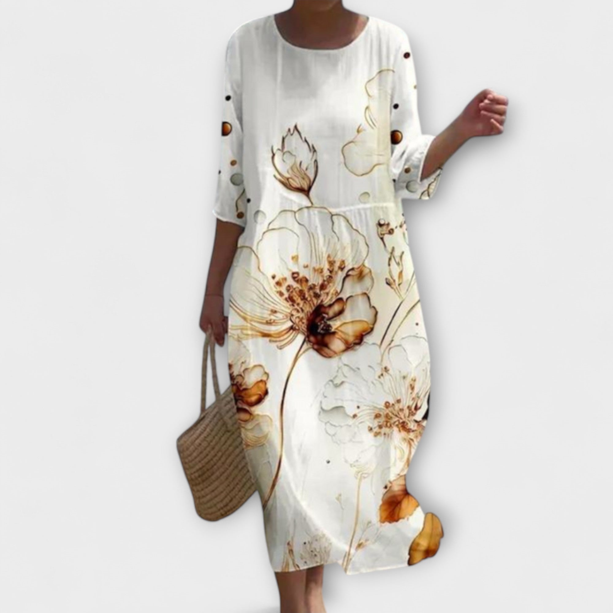Shae - Elegant Women Floral Maxi Dress