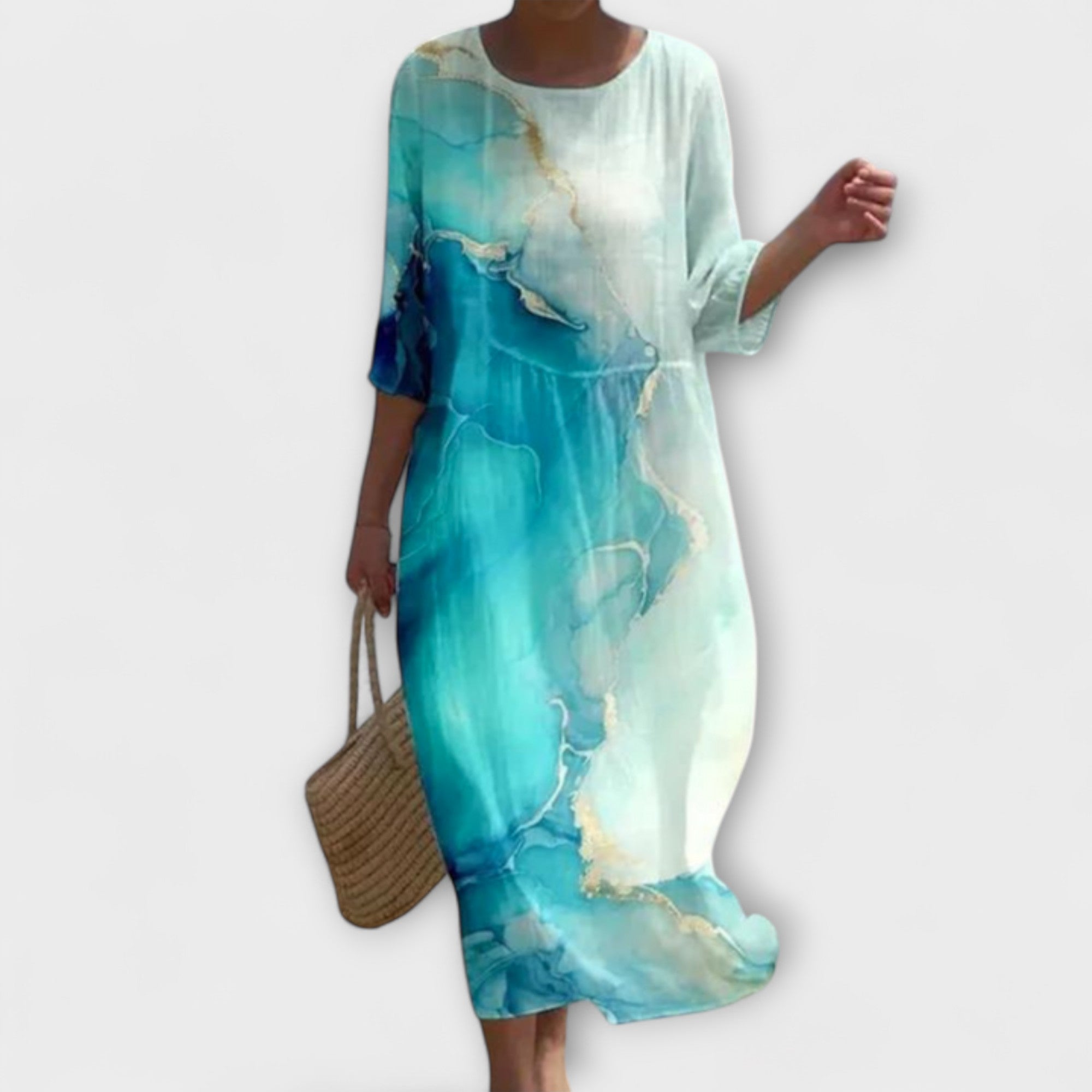Shae - Elegant Women Floral Maxi Dress