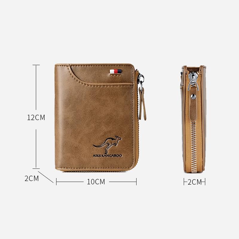 Aegis Wallet – Tenká peněženka na zip s RFID ochranou