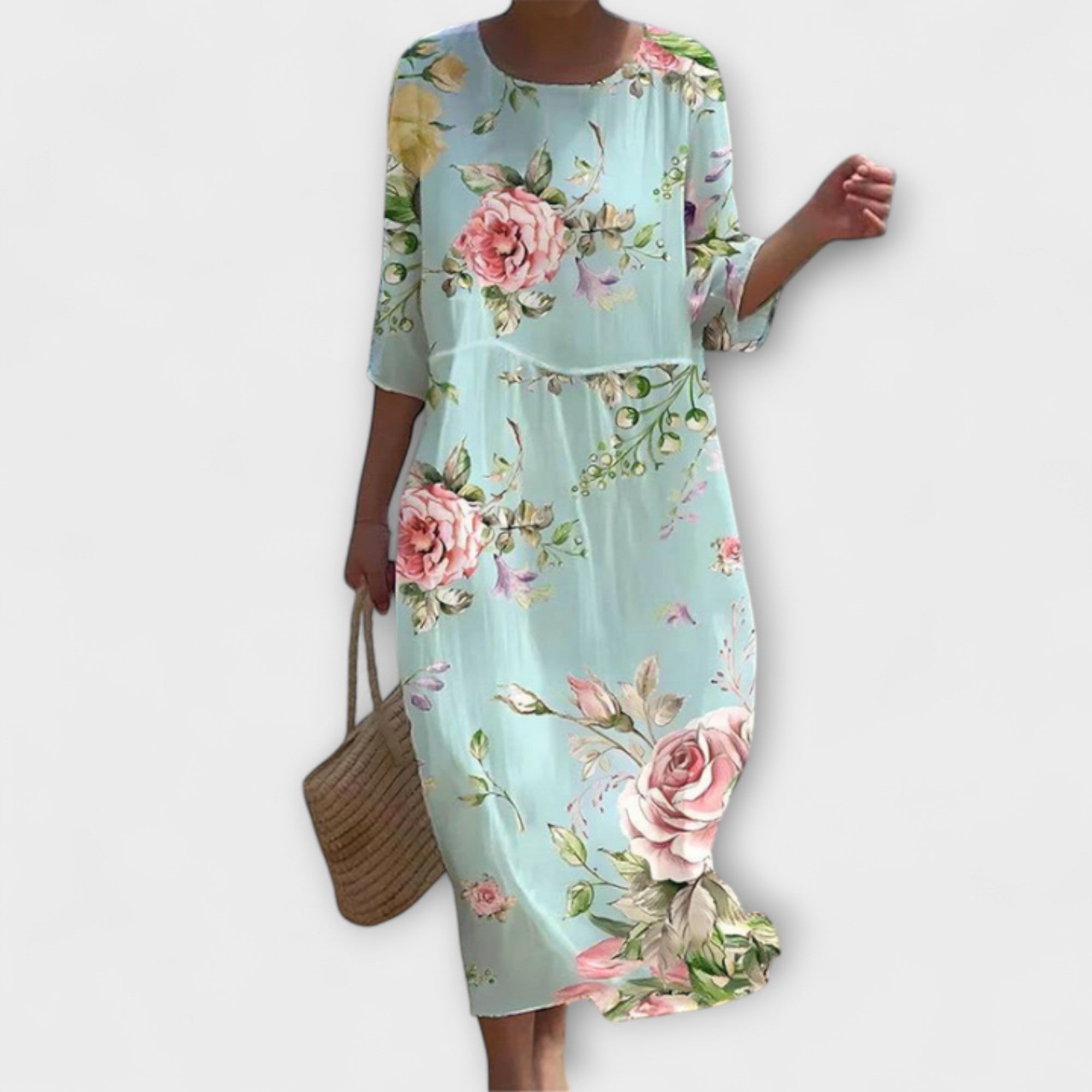 Shae - Elegant Women Floral Maxi Dress