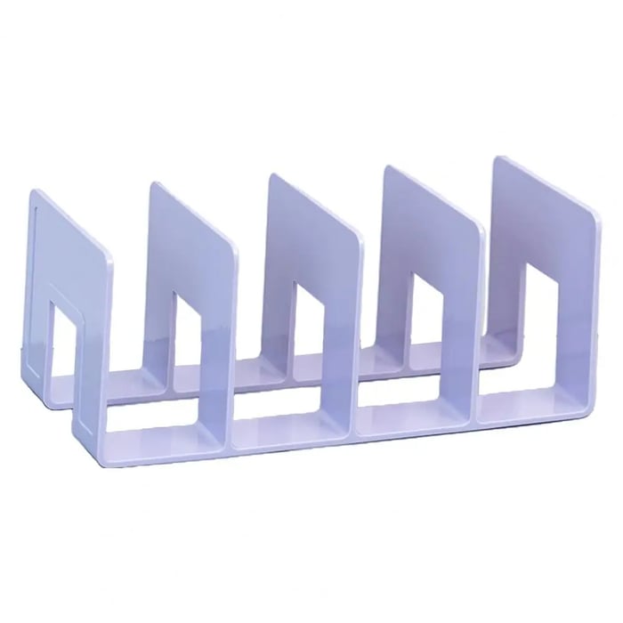 FlexiShelf - Adjustable Desk Book Organizer