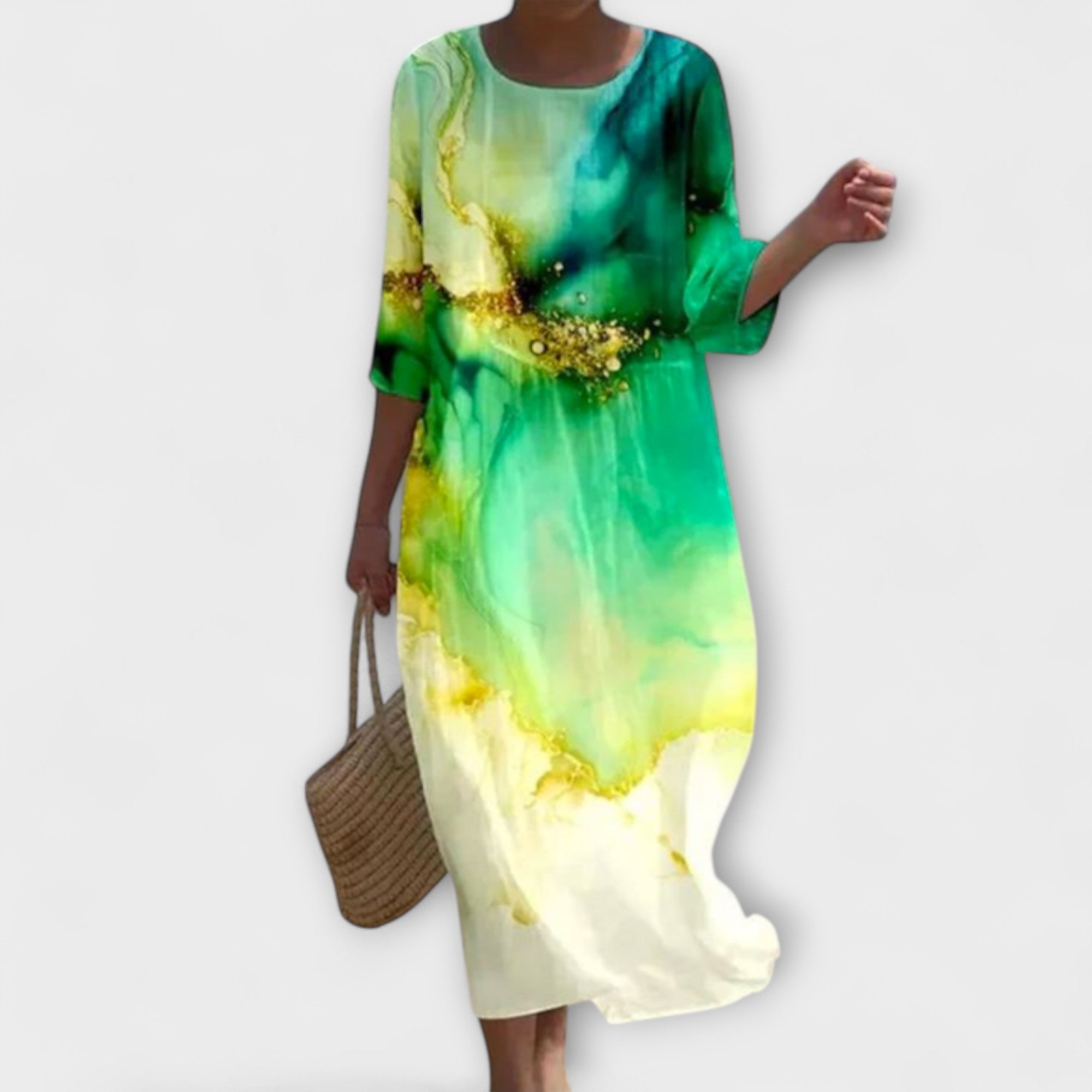 Shae - Elegant Women Floral Maxi Dress