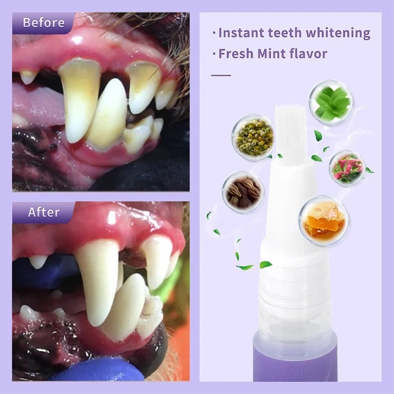 MiraPaw - Pet Dental Care Gel for Dogs & Cats
