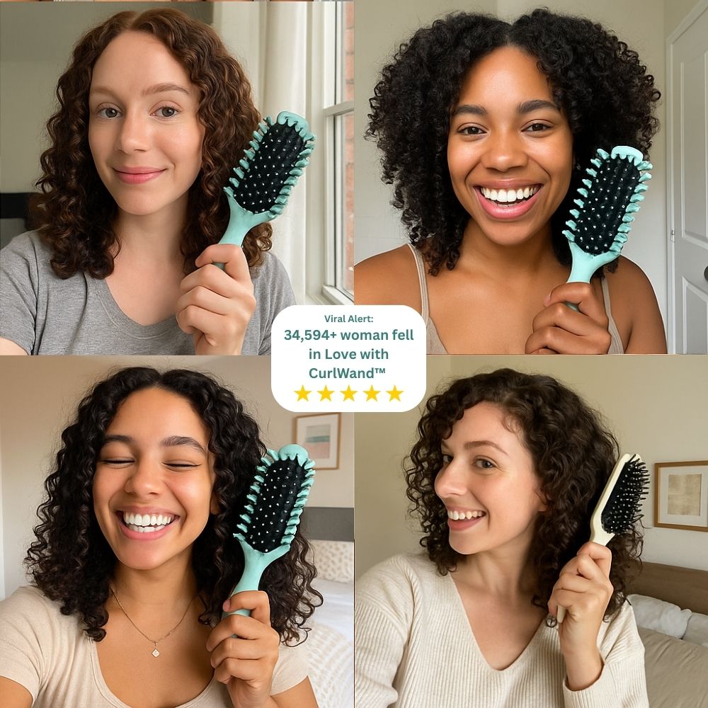CurlWand – kartáč na vlasy pro definované kudrliny
