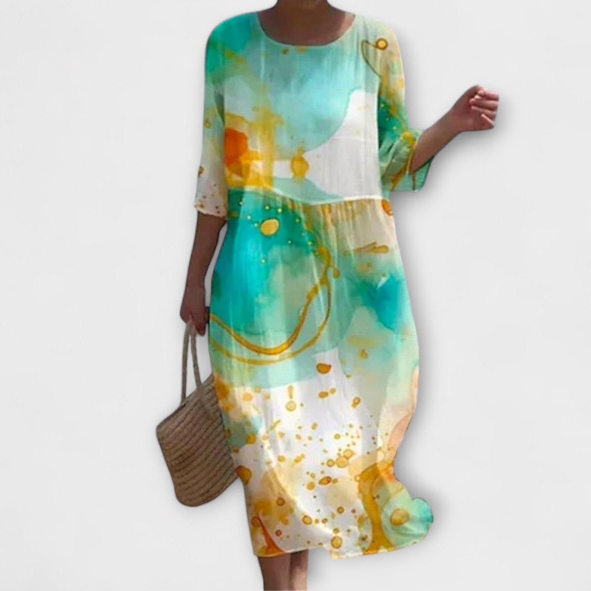 Shae - Elegant Women Floral Maxi Dress