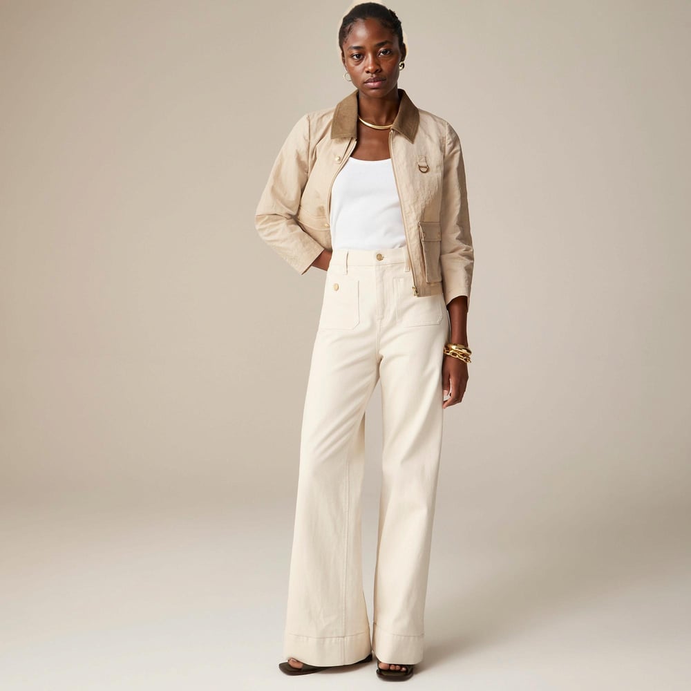 Riviera Trousers – Základní rovné kalhoty s vysokým pasem