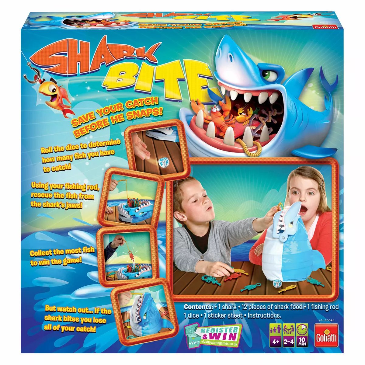 Shark Bite – cvakací hra, která udrží všechny v napětí