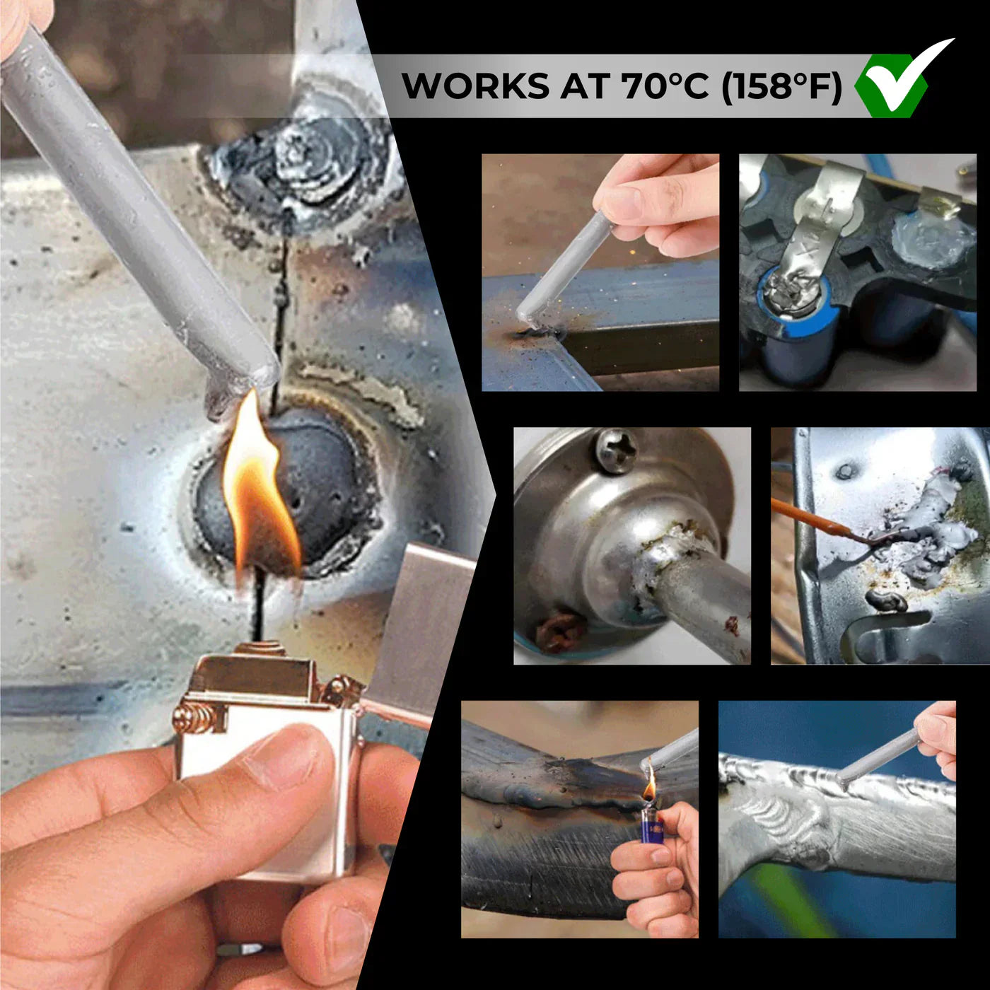 QuickFix - Instant Metal Repair Compound Kit