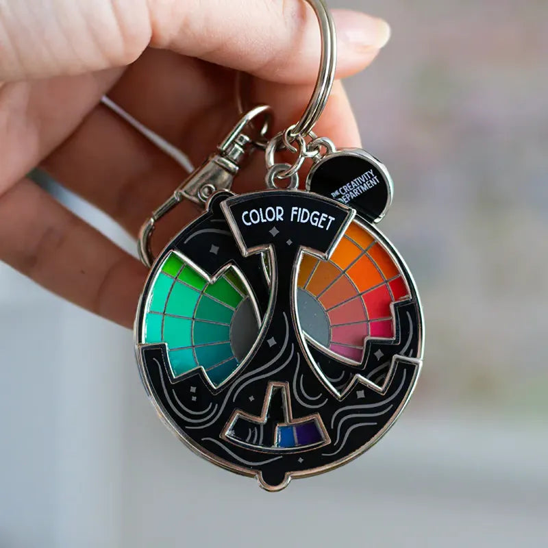 ColorSpin - Creative Color Wheel Fidget Pin