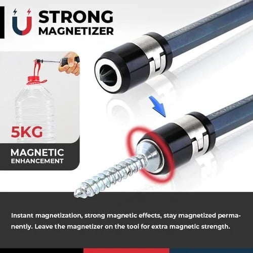 GripMate - Magnetic Screw Holder Ring for Screwdrivers