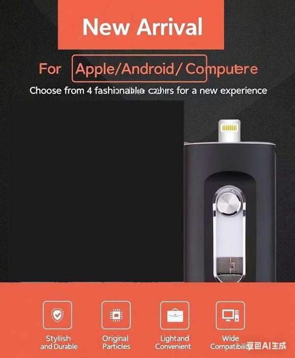 DataJet USB Flash Drive for Mobile Phones, Tablets & Computers