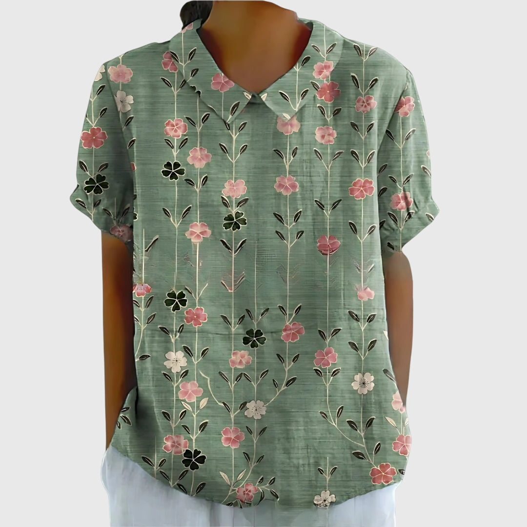 Hollis - Blomstret bluse