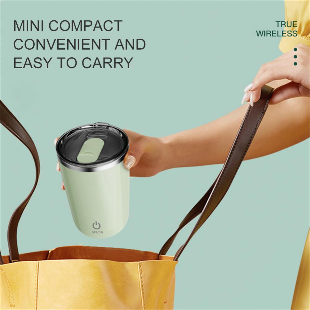 Self Stirring Coffee Mug with Automatic Mixing Function