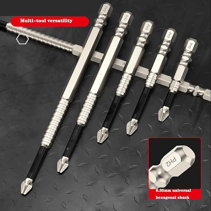 GripForce – Magnetisches Bohrer-Set zum Entfernen beschädigter Schrauben