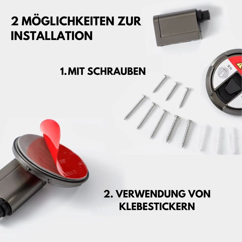 MagnetiHold — Magnetisk dørstopper til gulv