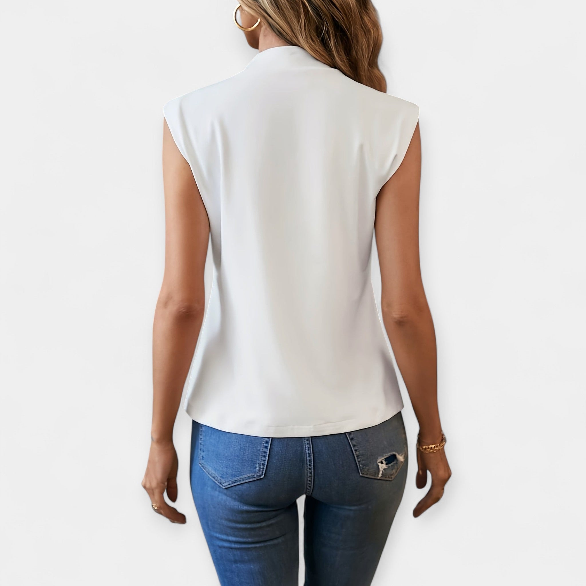 Elegant ærmeløs top