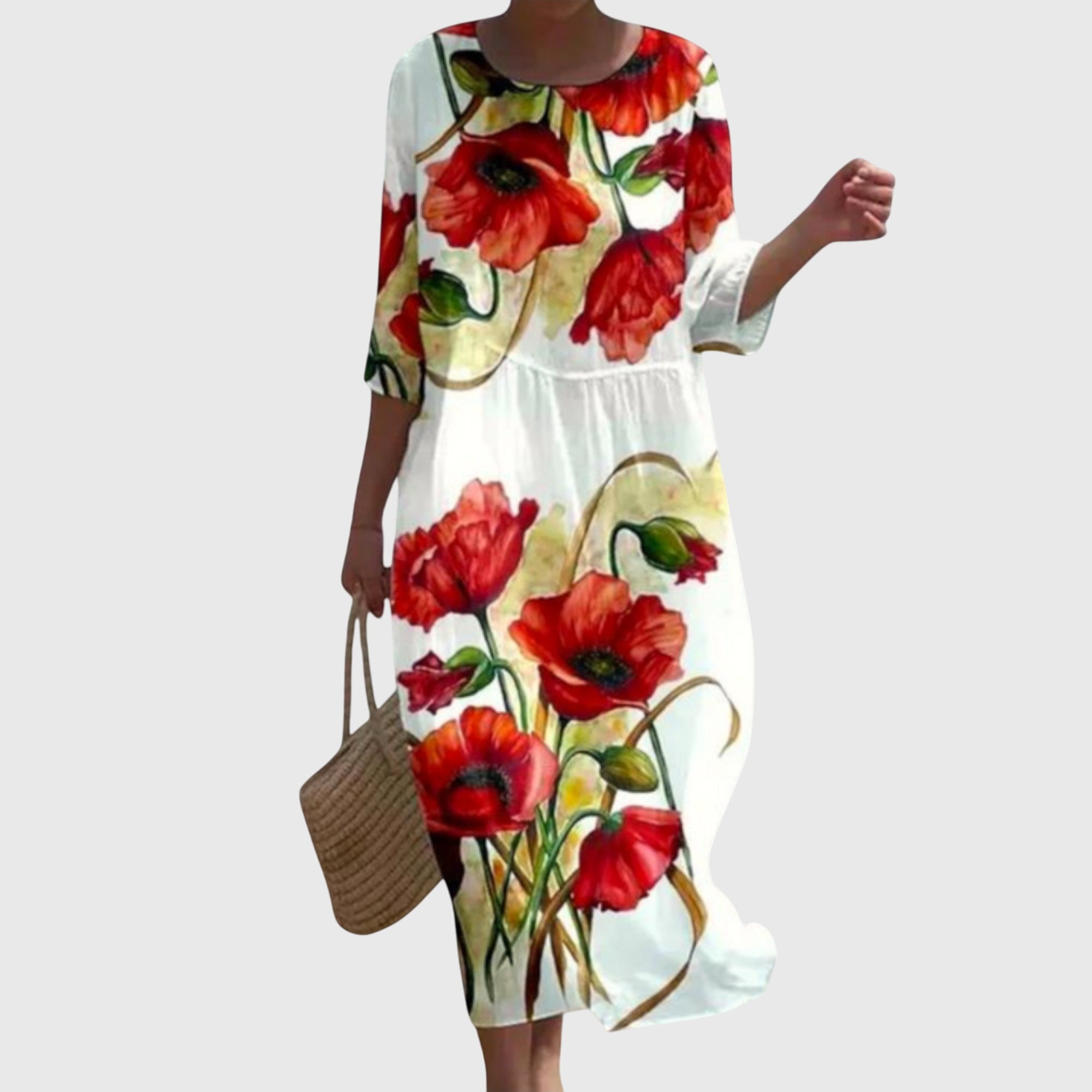 Hayley - Women Stylish Floral Maxi Dress