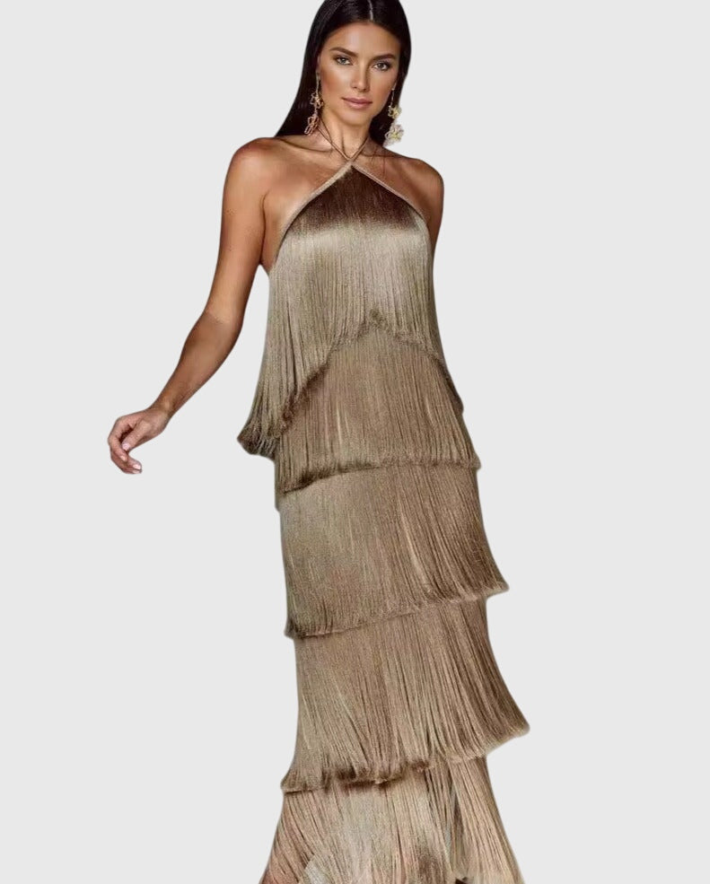 Artiselle - Elegent Women Tassel Dress