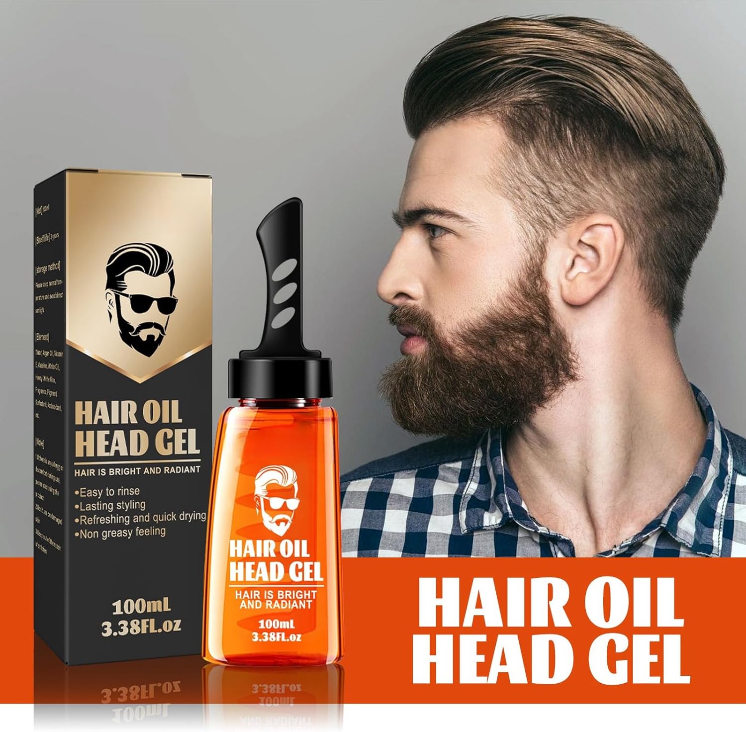 FlexForm — Hair Styling Oil Gel for Defined Everyday Looks