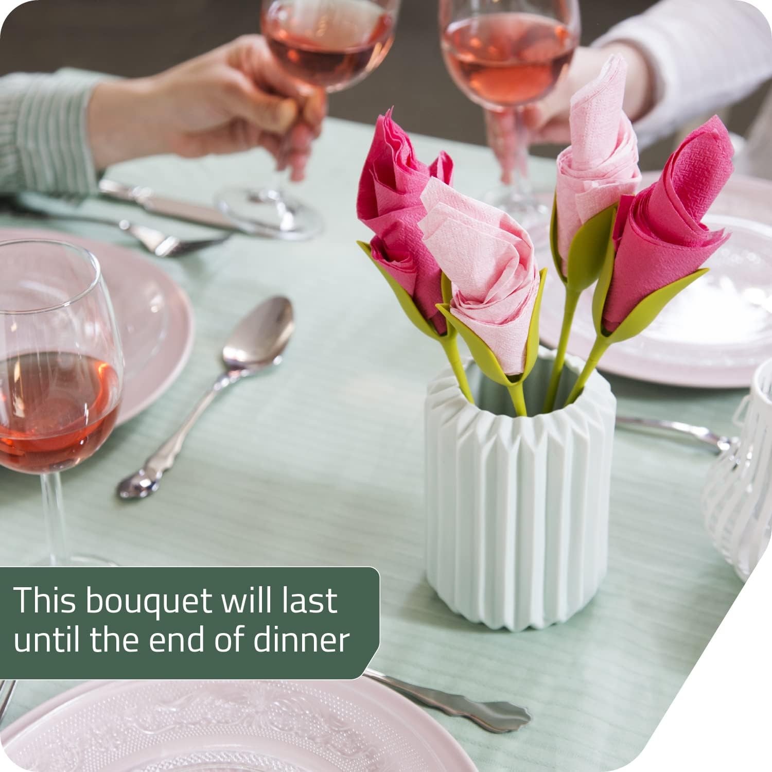 NapkinBloom – sada pomůcek na skládání květin z ubrousků