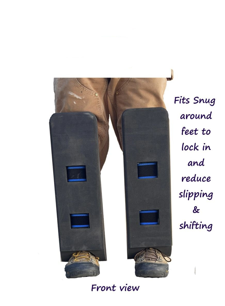 KneeGuard – Strap-On Knee and Shin Protection Pads