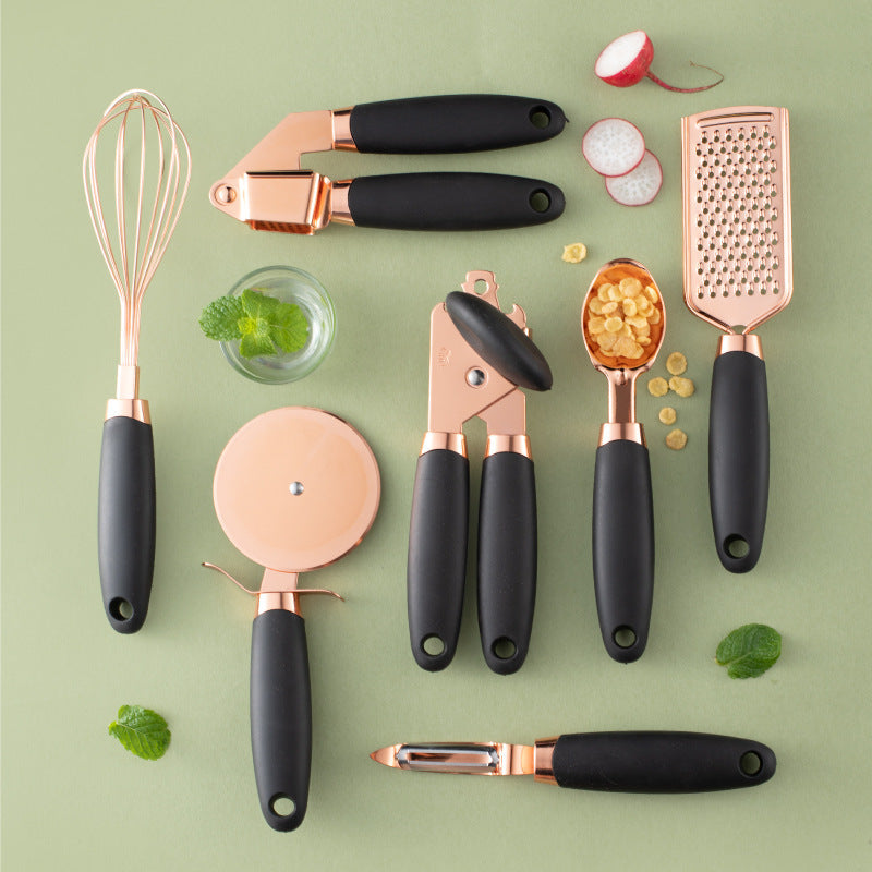 Kitchen Utensil Set with Essential Cooking and Food Prep Tools