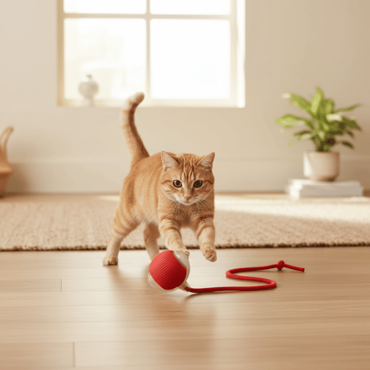 HunterOrb — Interactive Rolling Pet Toy Ball