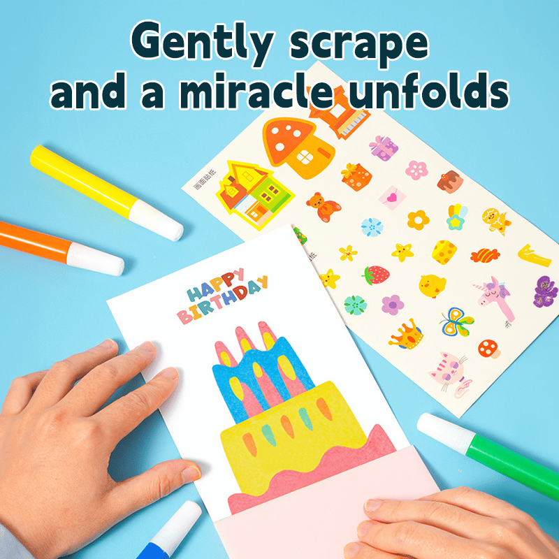 MagicScratch - Rainbow Scratch Art Kit