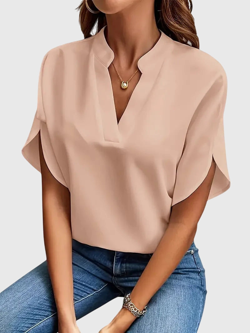 Juliette - Soft V-neck Shirt