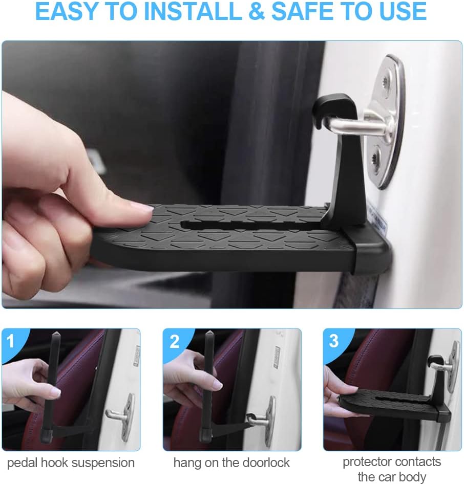 StepMaster Pro — přenosný nášlap na dveře auta