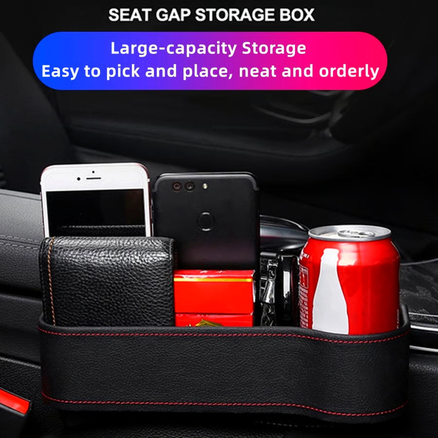 DriveMate - Car Seat Gap Organizer with Multi-Pocket Storage