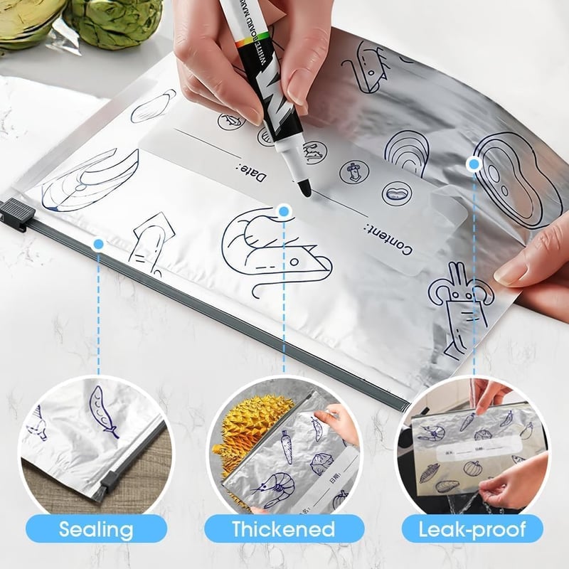 FreshKeep - Reusable Food Storage Bags