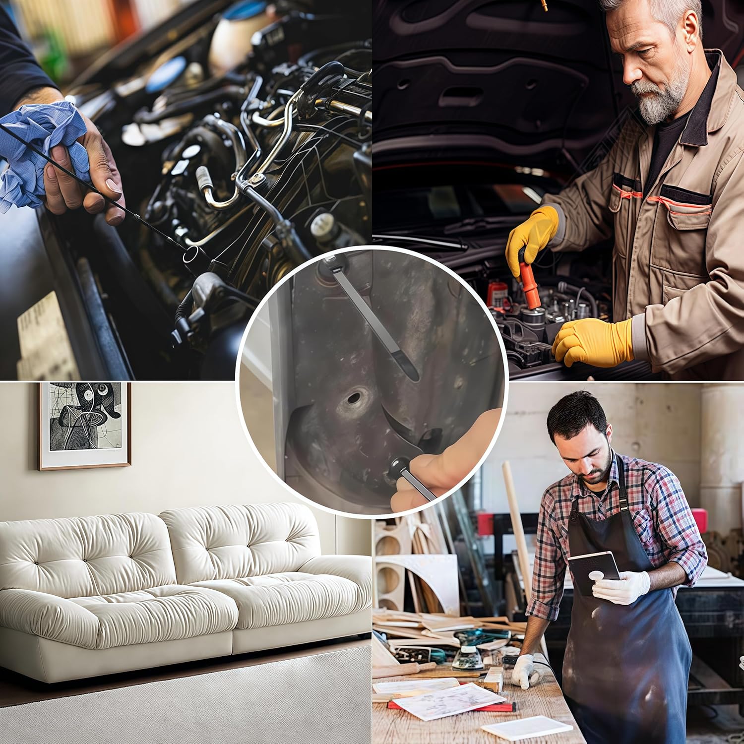 Klamra do wielorazowej opaski zaciskowej do przewodów, kabli i drobnych przedmiotów