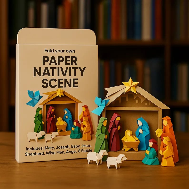 PaperPaws – DIY Paper Cat Folding Craft Kit