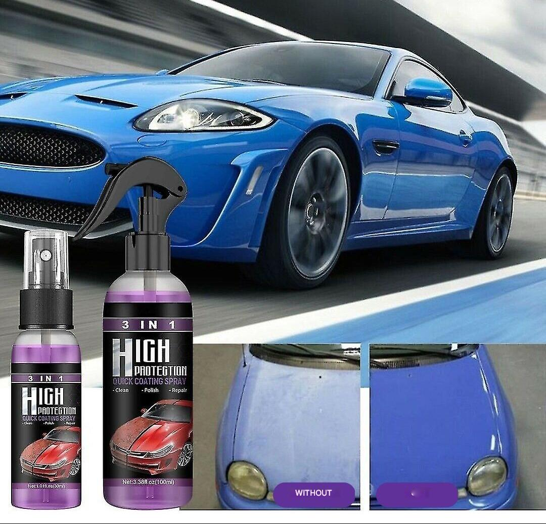 3-in-1 CarSpray – Sprej 3 v 1 na čištění exteriéru auta, lesk a ochranu