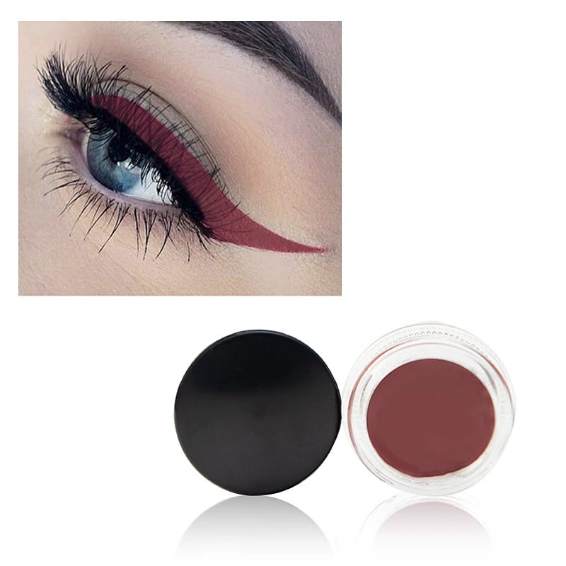 VelvetWing - Cream Eyeliner Set with Curved Applicator