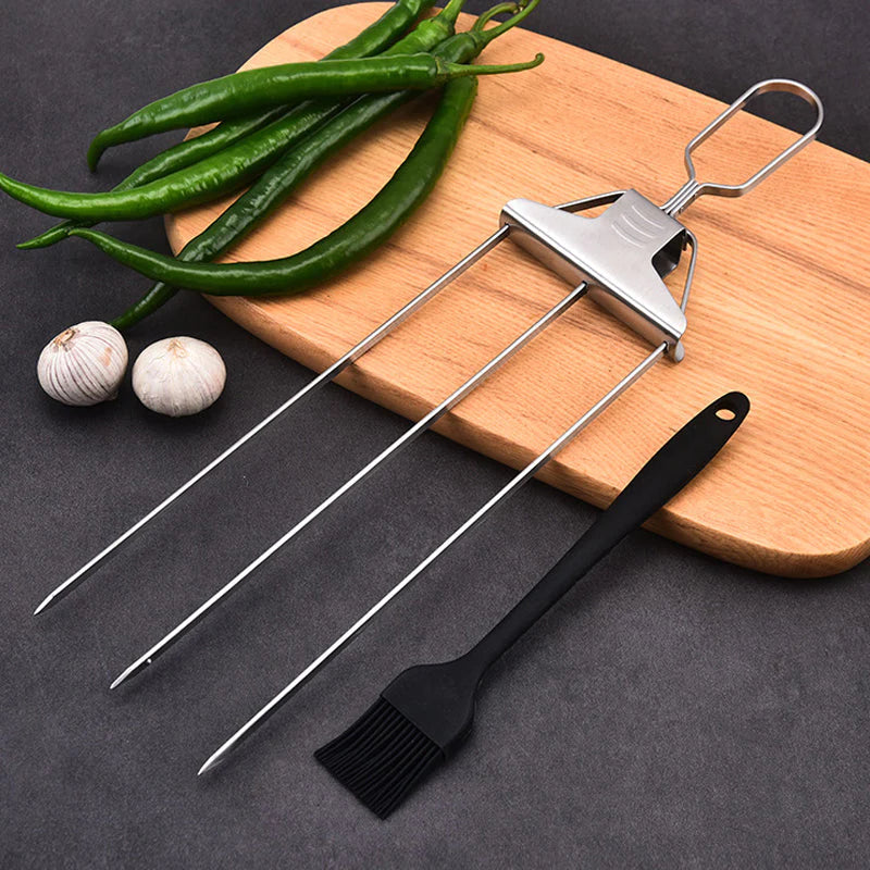 BlazeTrio Skewers — sada nerezových BBQ špízů