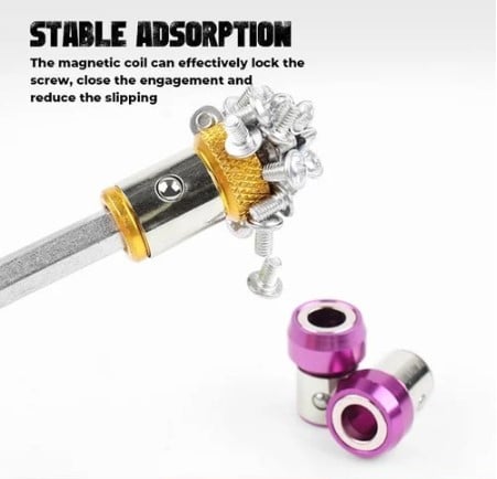 GripMate - Magnetic Screw Holder Ring for Screwdrivers