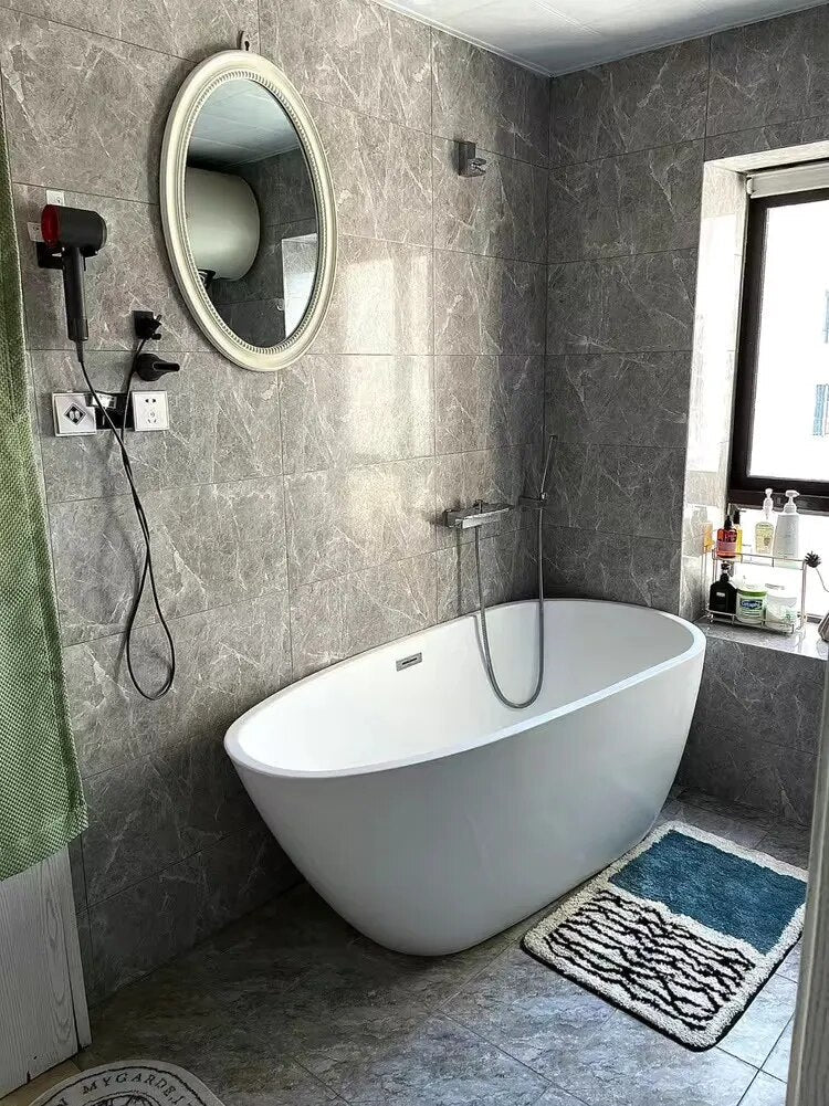 NordicFlow - Abstract Bathroom Rug