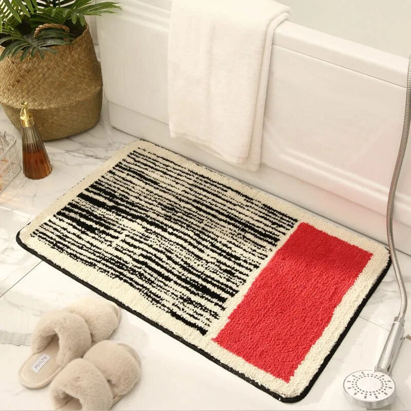 NordicFlow - Abstract Bathroom Rug