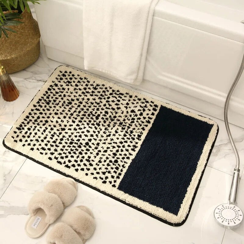NordicFlow - Abstract Bathroom Rug
