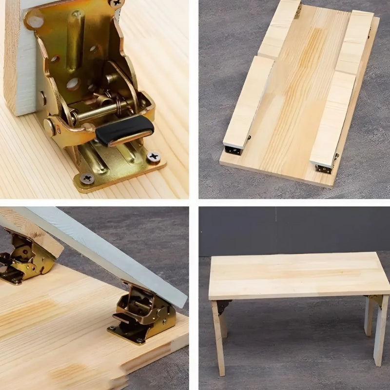 FlexiLock - 90° Self-Locking Folding Hinges